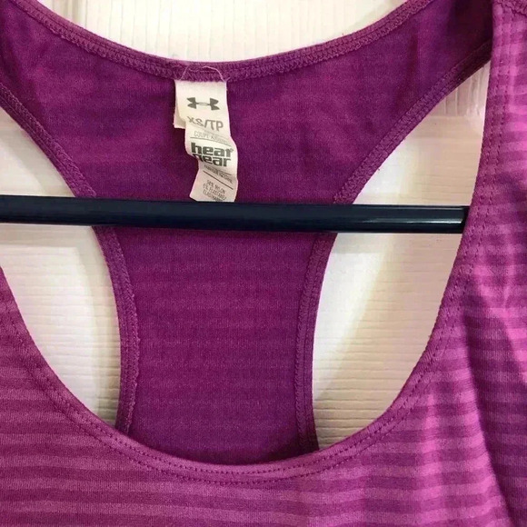 Under  Armour Purple Tank Top Size Extra Small - Picture 6 of 12